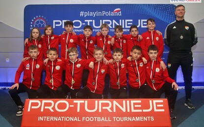 Arkonia U12 w grupie mistrzowskiej na International Football Tournament w Licheniu